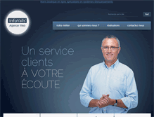 Tablet Screenshot of infovalis.fr