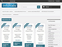 Tablet Screenshot of infovalis.com